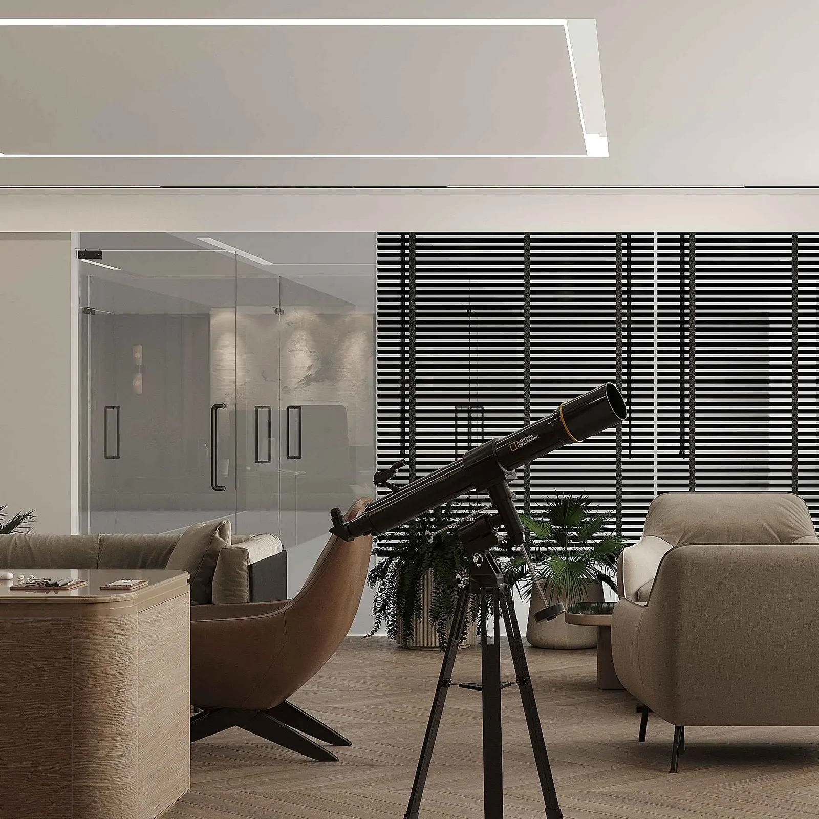 Çalışma ofisi ve dinlenme köşesi — Maslak Office, Sarıyer, İstanbul