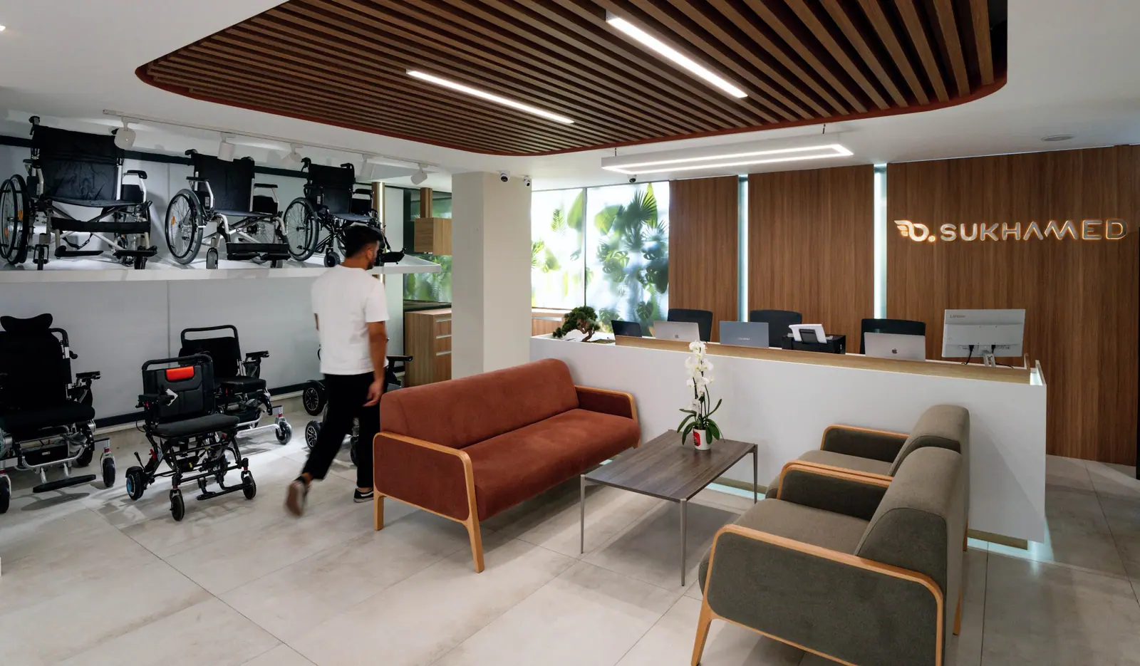 Showroom bekleme ve danışma alanı — Sukhamed Kadıköy, Kadıköy, İstanbul